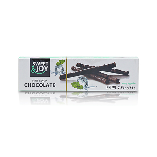 Crispy mint & dark chocolate